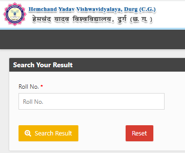 Durg University Result 3