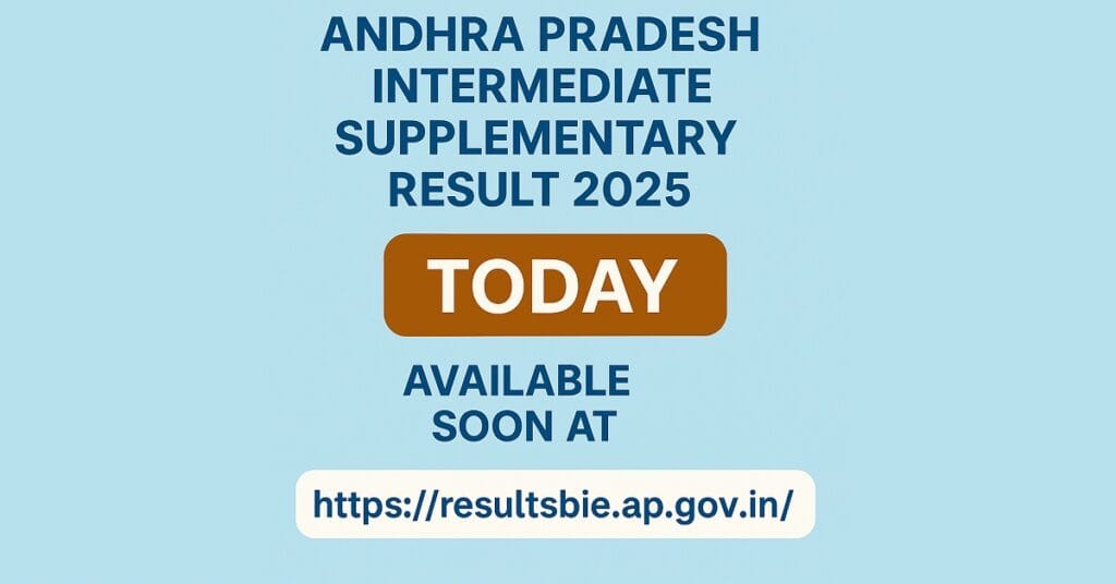 AP Inter Supplementary Result 2025